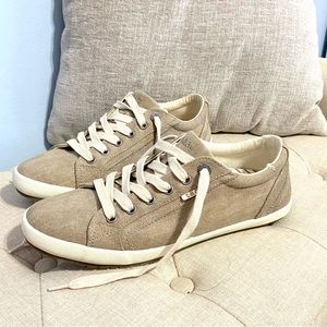 TAOS FOOTWEAR WOMEN'S STAR - KHAKI WASH CANVAS